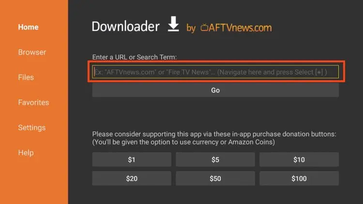 downloader-user-interface